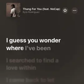 Thang For You 🫶🏾❤️‍🔥 #lyrics #applemusic #rylorodriguez #nocap #music 