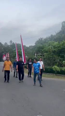 Awal pagi di bulan agustus di magelang