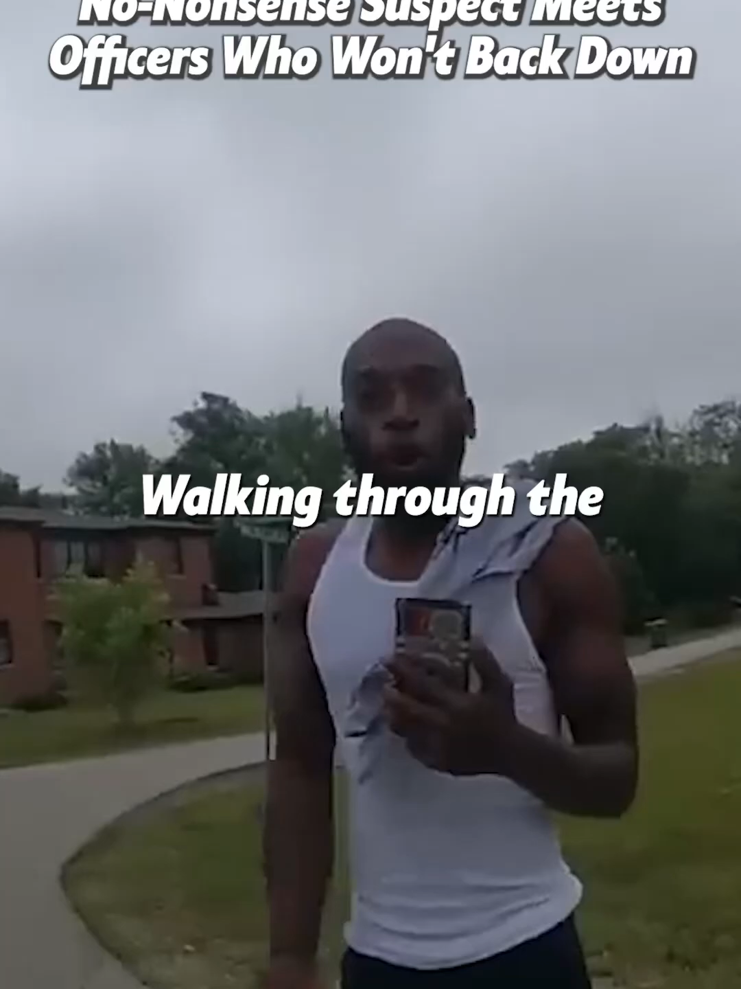 No-Nonsense Suspect Meets Officers WhoWont Back Down part 2. Full clip on Blue Watch