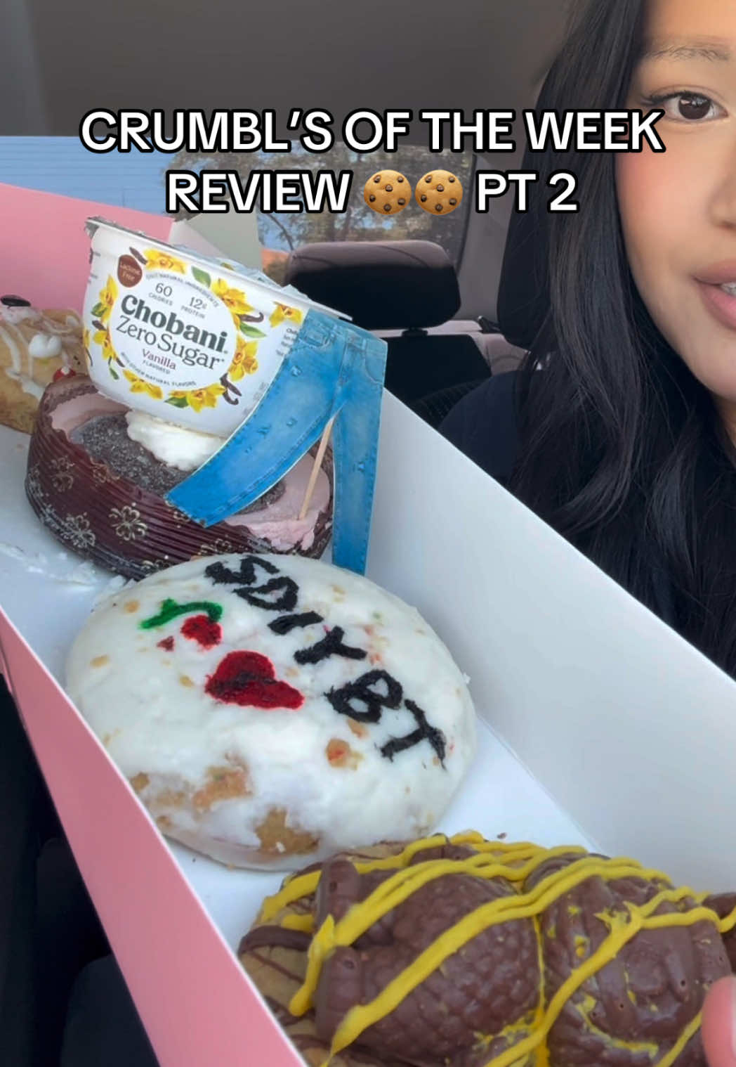 #labubu #mustard #crumbl #crumblmukbang #mukbang #2hollis #sdiybt #fyp #foryoupage #chobanionmyjeans #dubaichocolatelabubucrumblcookie #dubaichocolate #67 