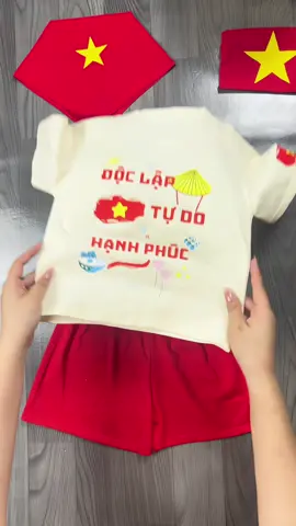 MỪNG QUỐC KHÁNH 2/9🇻🇳 Set bộ và váy cho bé trai bé gái đi xem diễu binh mới về hàng đây ạ❤️🇻🇳 #mebeegao #bococtaychobe #quockhanh2025 #thoitrangtreem #xuhuong 