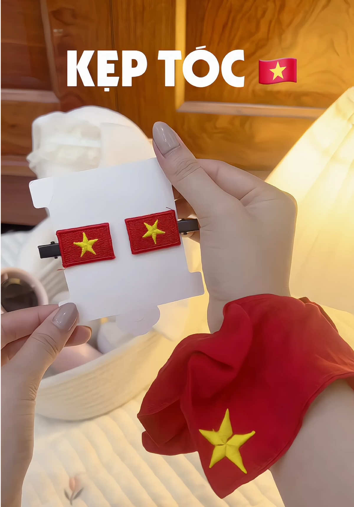Mùng 2/9 sắp tới rồi đó 🇻🇳🇻🇳#mebimchamcon #mechancuacammi #keptoccodosaovang 