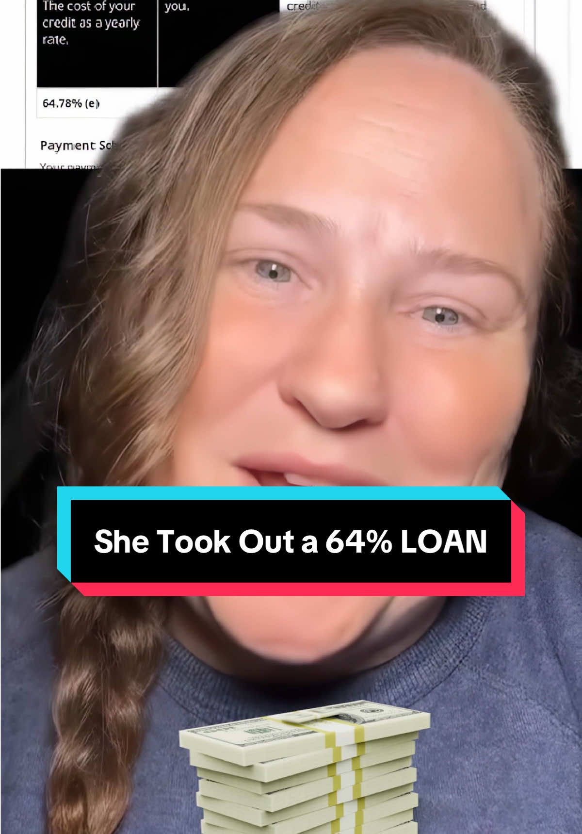 She Took Out a 64% LOAN