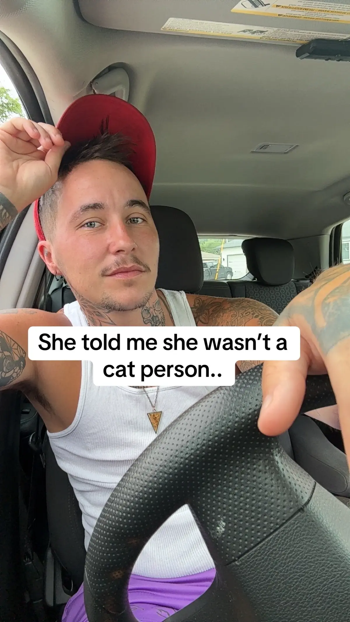 She’s a my 🐱 kinda person 😮‍💨  She actually has a cat but shhhh  #lgbt #trans #queer #transgender #thenamesblaine 