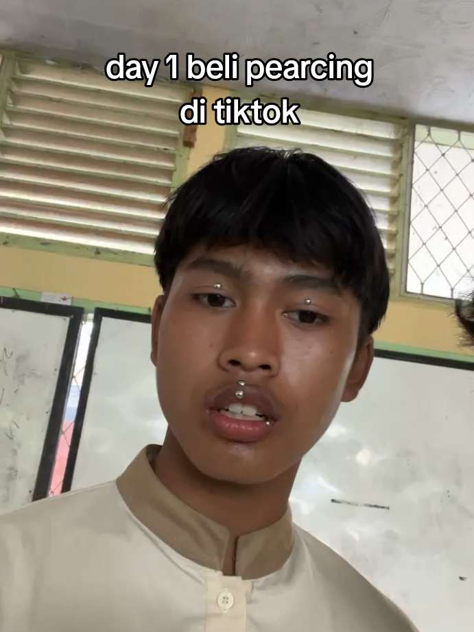bingung naro dimana #fyp #pearcing #foryou #xybca 