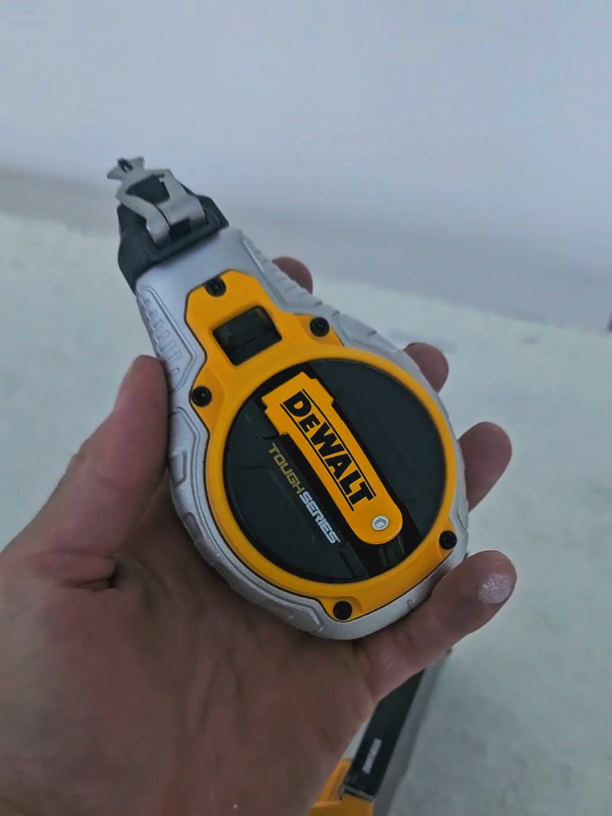 The all new TOUGHSERIES chalkbox from Dewalt  model#DWHT48335 Great first impressions! #dewalttools #sponsored #tools #tips #tricks  @DEWALT 