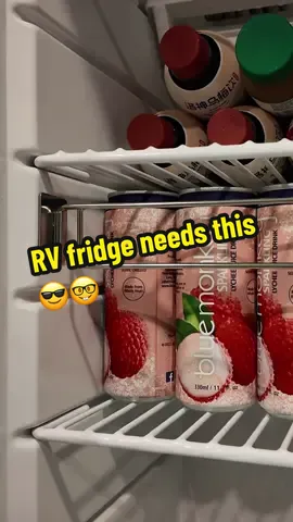 Tired of food avalanches every time you open the fridge? 🧃🥫 This adjustable bar keeps everything in place—no spills, no mess. Tap the link and make your fridge road-ready！ #RVHacks #RVlife #RVliving #Safoner  #RVaccessories #RVmusthaves #camperaccessories #Tiktokshopbacktoschool #tiktokshopcreatorpicks 