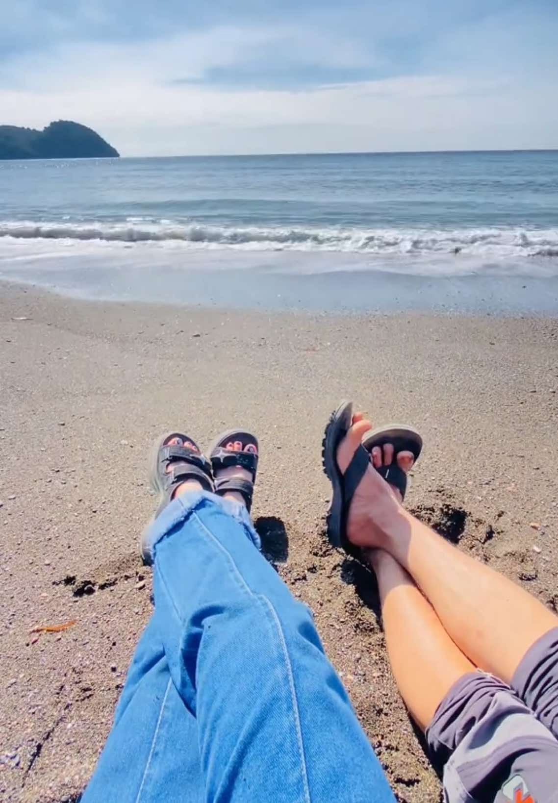 Healing Tipis-tipis dulu 🏖️#fyp #pantai #bahodopihits #imip_helmkuning #kolono 