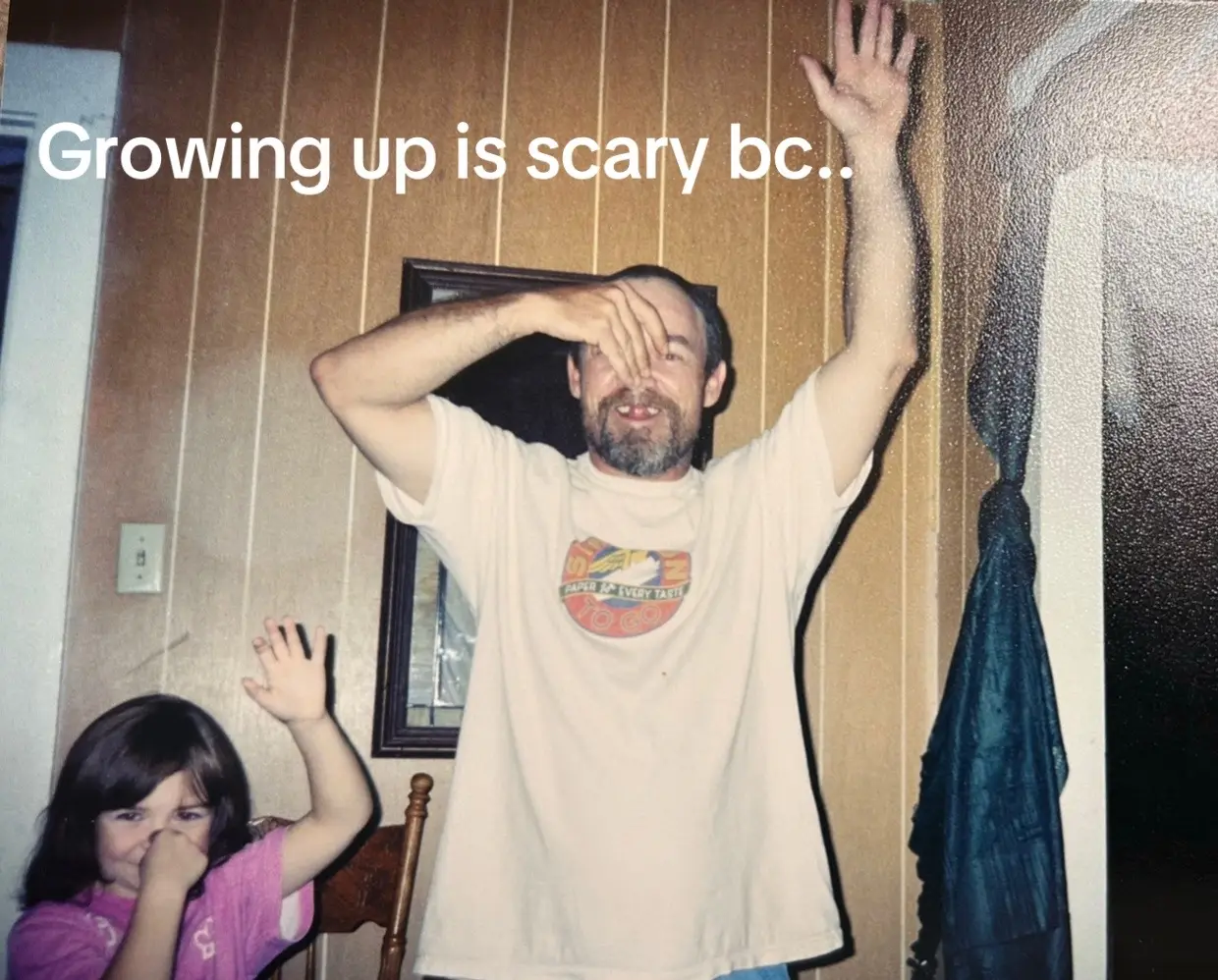 #growingupisscary #grief #dad #missyou #tonyward #griefjourney #loss #parents 