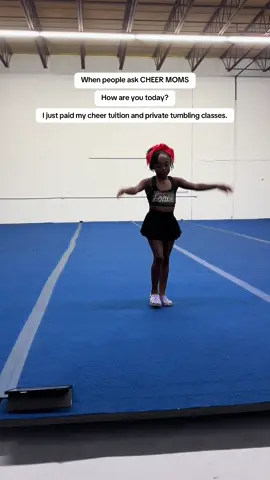 Cheer moms are broke but some how we manage to get everything paid for our cheerleaders to do exactly what they love. #cheermomsoftiktok #cheertok #tumbling #tumblingcoach #tumblingpass 