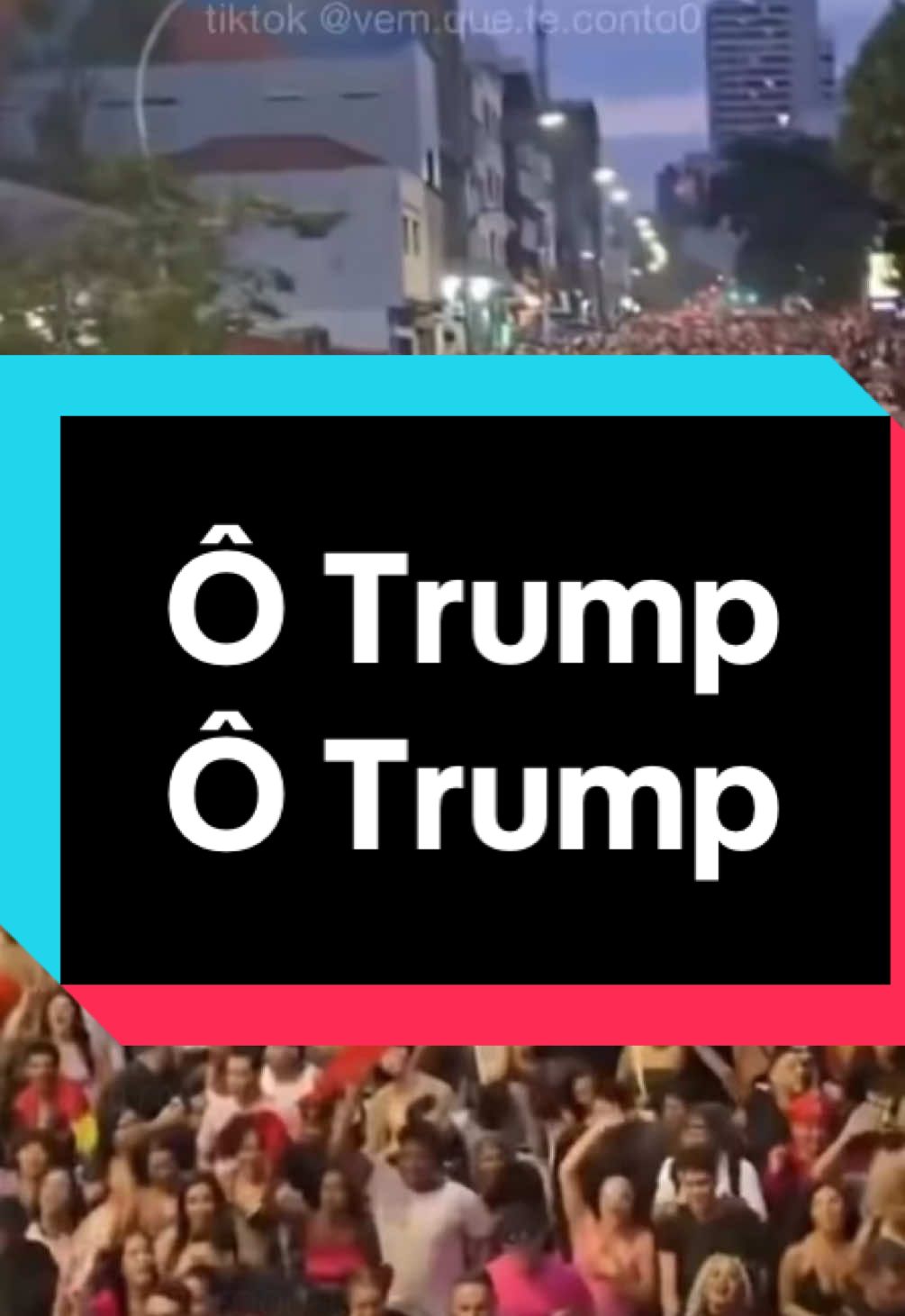 Pensa num carnaval que vai ser animado. Ô trump solta meu pai solta meu pai. #bastidoresdapolitica 
