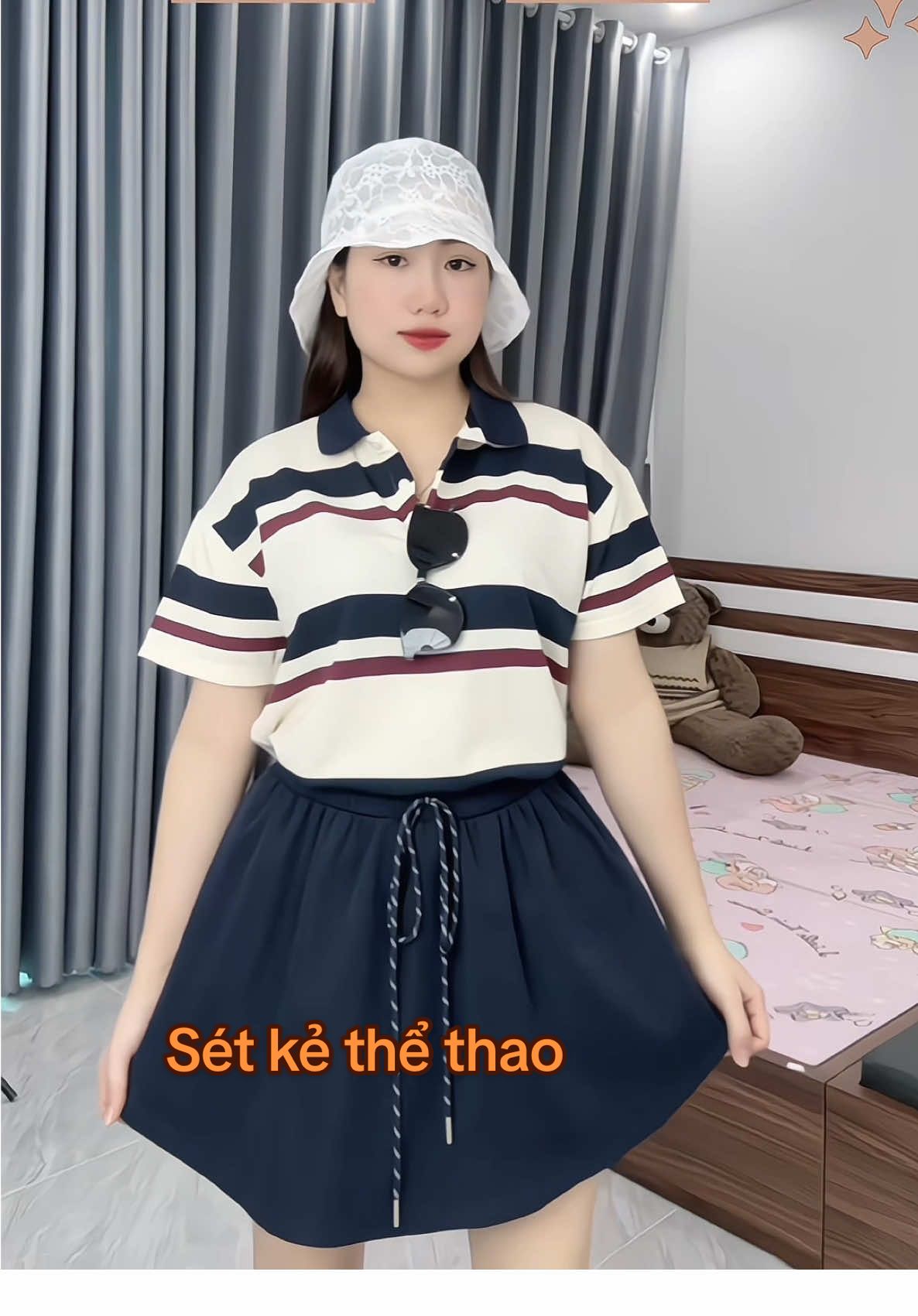 Sét kẻ thể thao đón hè #viral_video #xuhuong #setxinh 