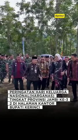 Peringatan hari keluarga nasional (Harganas) tingkat Provinsi Jambi ke-32, di halaman Kantor Bupati Kerinci #fyp #viral #kerinci #harganas #keluarganasional #jambi 
