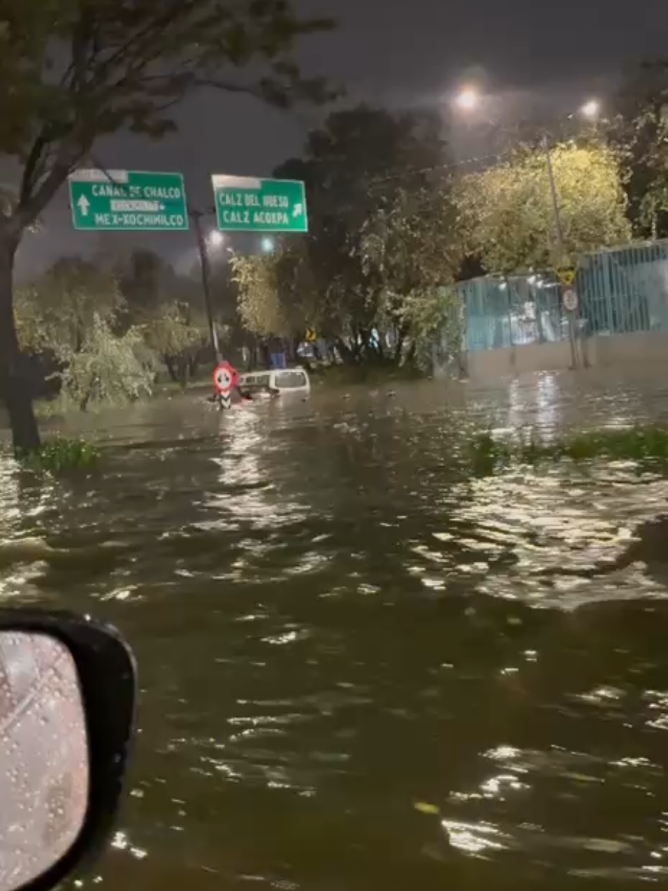 Así está el Anillo Periférico CDMX #lluvias2025 #lluviasfuertes #cdmx #mexico🇲🇽 
