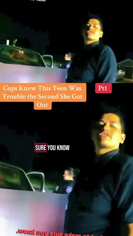#Cops Knew This Teen Was Trouble the Second She Got Out#Cops #police #copsontiktok #funnyvideos 
