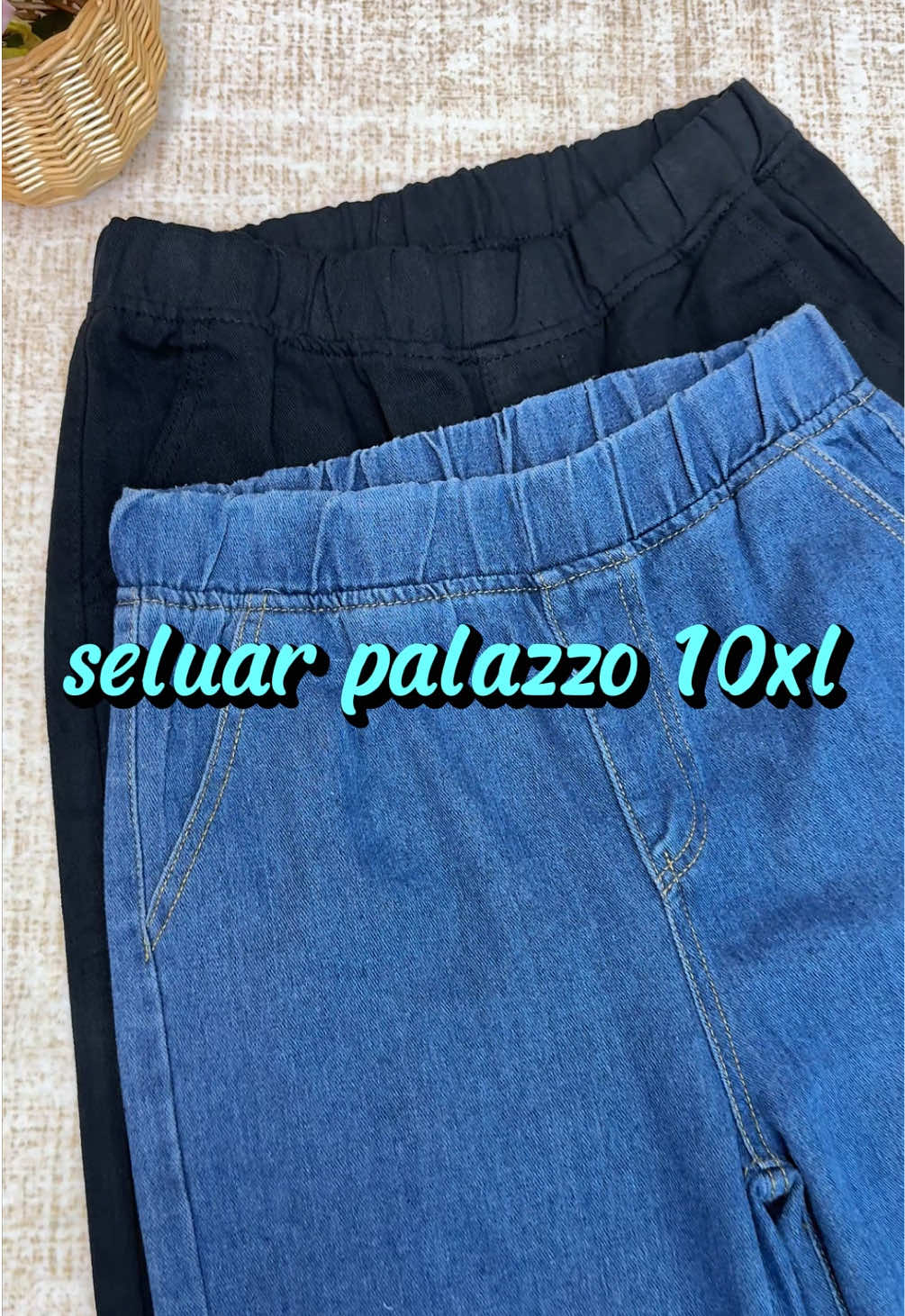 🔮🔥Wistband casual solid color straight baggy denim pants ladies #clashemy #jeans#jeanshighwaist  #plussizefashion #baggyjeans  #widelegjeans  #plussizejeans #jeanswanita  #seluarjeansmurah  #seluarcantik  #jeanswanitamurah  #seluarviral  #seluarpalazo  #seluarjeansperempuan #palazzo