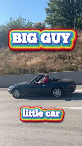 Big guy, little car (pt.2)