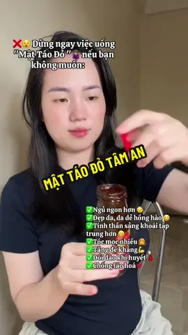 Dừng uống mật táo đỏ nếu mấy chị không muốn những điều sauuuuu #mattaodotaman #mattaodo #mattaodothuanchay #xuhuong  @Nhà gogun 