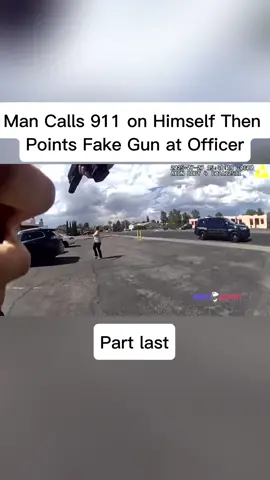 Man Calls 911 on Himself Then Points Fake Gun at Officer#police #policeman #cop 