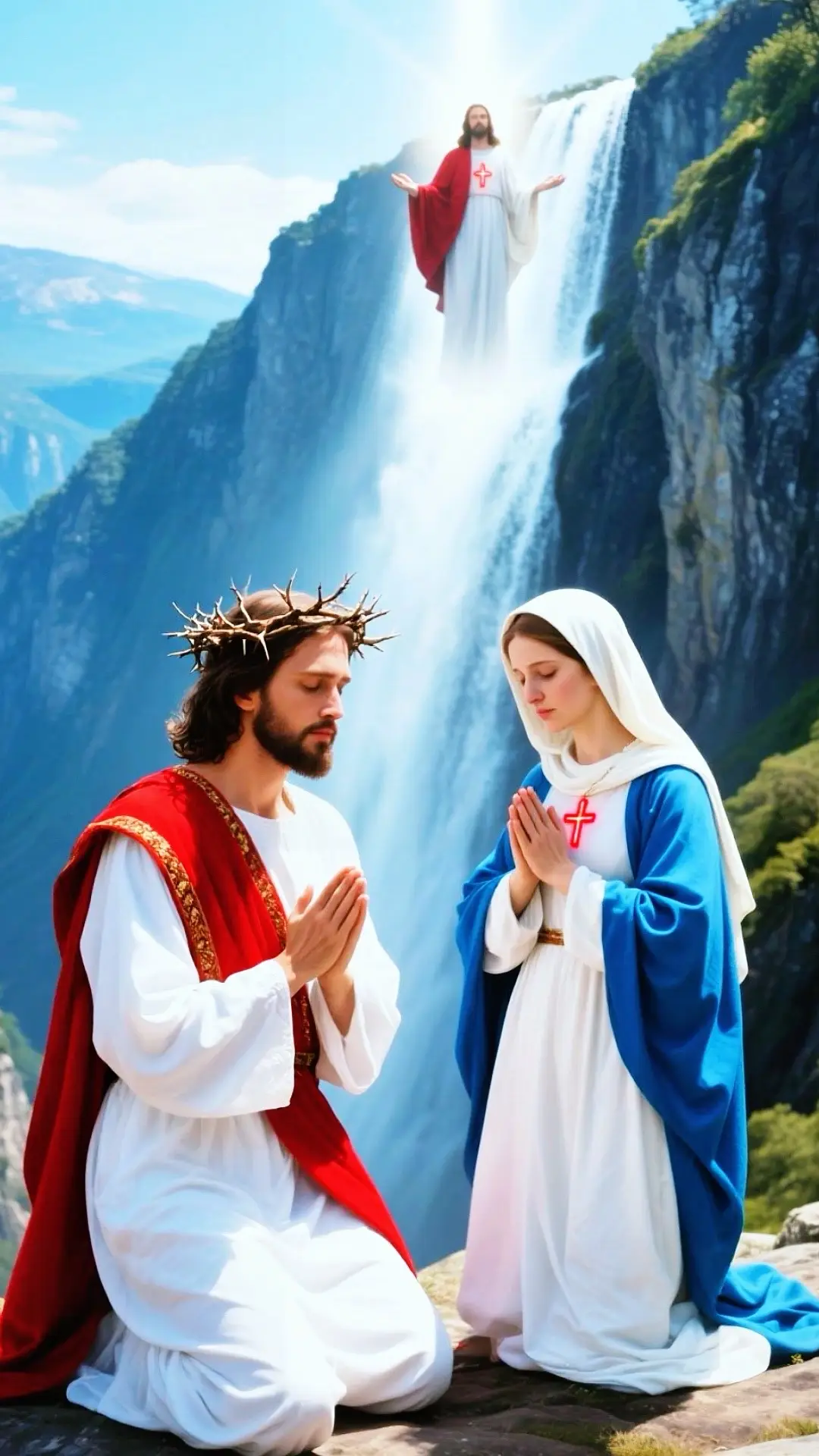 JESUS MIRACLES Why Jesus performed miraclesJesus' miracles were a sign that he was the MessiahThey were a sign of his power, authority, and glory.They were a sign of God's love for people. Jesus performed many miracles, including healingpeople, calming the storm, and walking on water.These miracles are recorded in the Gospels.rer Healing a man born blind: jesus healed a man whowas born blind by anointing his eyes with clay andtelling him to wash in the pool of Siloam. Raising the widow's son: Jesus raised the widow's sonfrom the dead. Feeding 5,000 people: jesus fed 5,000 people withfive loaves of bread and two fish. Turning water into wine: Jesus transformed water intowine at a wedding in Cana of Galilee.#fpy #jesus #fyp #Love #foryou #prayer #jesusheals#godsmiracledirt