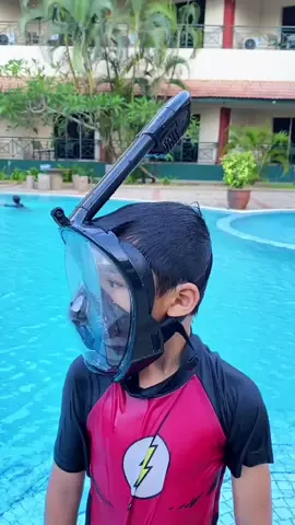 Full Face Mask Swimming Snorkeling Diving Snorkeling Mask Breather Pipe Sea view 180 Degree #snorkeling #swimminglessons 