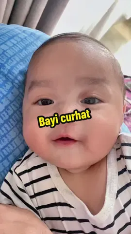Dengerin anak bujang curhat #masyaallahtabarakkallah #babyboy #bayi 
