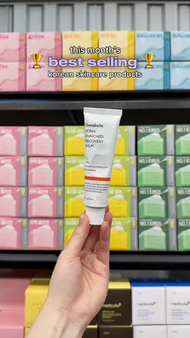 best selling korean skincare products July edition 🏆 if you couldn’t tell already, this was definitely the month of PDRN~ 🐟  ➡️ Rejuall pdrn advanced relief cream ➡️ Genabelle pdrn enriched recovery balm  ➡️ KSECRET 1988 retinal liposome eye cream  ➡️ Abib pdrn retinal collagen eye patches ➡️ Medicube pink pdrn capsule cream  ➡️ Seapuri scalpy hair serum  #bestkoreanskincare #bestskincare #pdrn #sulskin #rejuall #genabelle #seapuri 