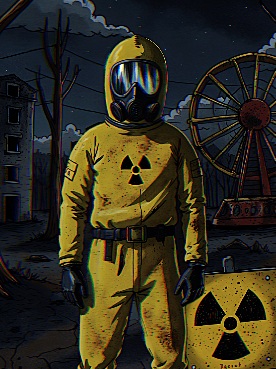 A criatura que apareceu após o desastre de Chernobyl #terror #vocesabia #historiadeterror #assustador #chernobyl