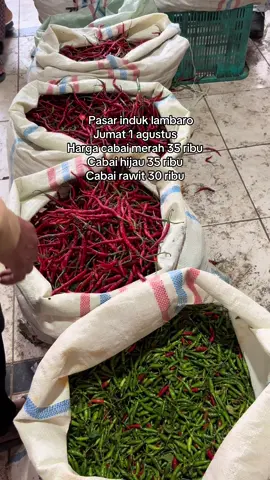 Harga cabai#cabaimerahkeriting #cabaihijau #cabairawit #updatehargapasar #pasarlambaro #hargapasar #acehbesar 