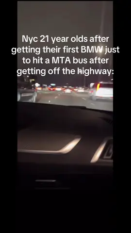 This is something you’d hear on the news in ny🥀🥀 #nyc #bmw #cuttingupintraffic #mtabus 