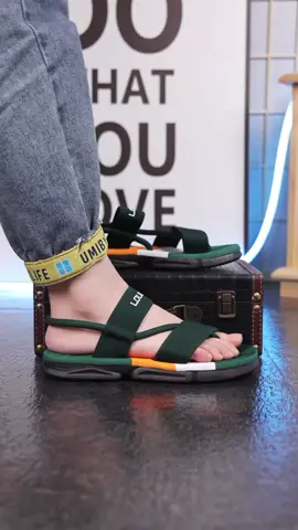 Dép sandal nam nữ quai ngang đi siêu êm chân, đế chống trơn trượt#depsandal #sandalnam #depnamnu #giaydep #review #xh #xhtiktok #fyp 