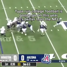 Typa run College Football is gonna go on this year (it’s better than the NFL) #fyp #tetmcmillan #CollegeFootball #nfl 
