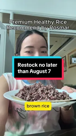 This soft and glutinous five-color brown rice is a must-have. Now is the perfect time to stock up. #FiveColorBrownRice #WholeGrains #FiveGrainsAndLegumes 