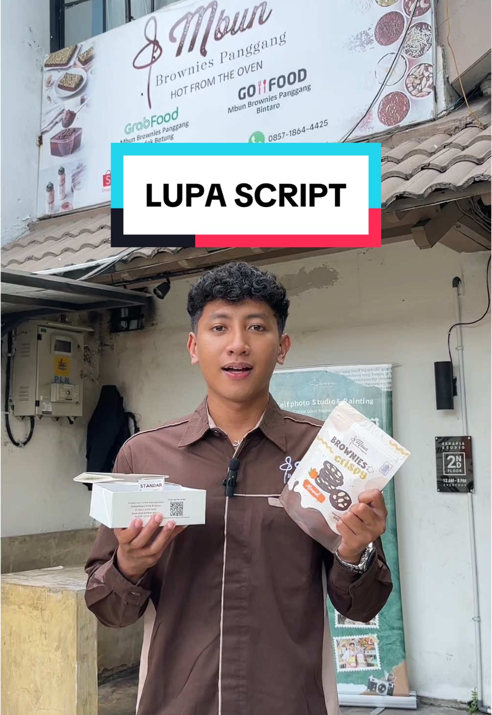 Mino juga manusia ya Sobat Mbun.. 🙏🏻😅 #mbunbrownies #brownies #browniesviral #fypシ゚ #fyp #jajanantiktok #mbun #dessert 
