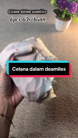 Celana dalem seamlles 6pcs adem lembut nyaman di pakai pakek #dalamanseamless #dalaman #dalamanwanita #seamlles #cdviral #fyppppppppppppppppppppppp 