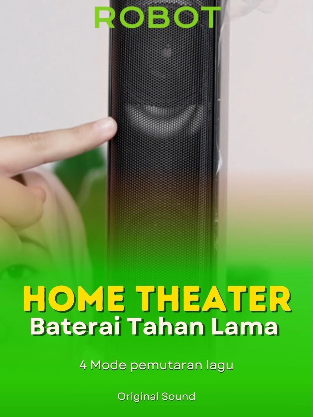 Ini dia speaker buat TV sekaligus speaker yang cocok untuk nonton film karena sudah dilengkapi dengan bluetooth 5.3 dan suaranya yang jernih. Cek keranjang kuning untuk detailnya ya~ #robot #speaker #speakerbluetooth #speakers #speakerbluetoothmurah #speakerportable #speakerbluetoothfullbass #speakermurah #speakerviral #speakerrobot #promoguncang88 #promodoubledate #doubledate #soundbar