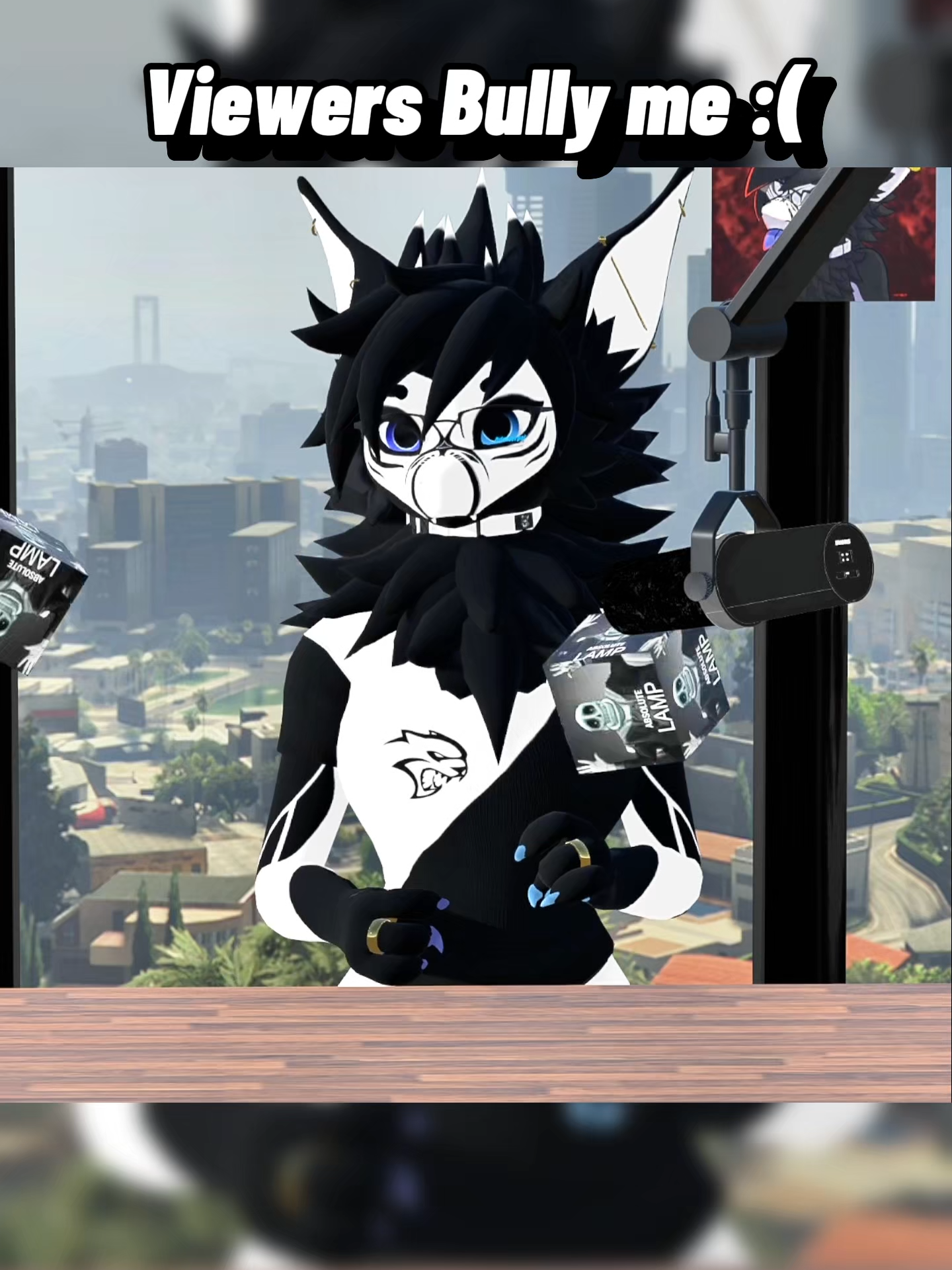 My viewers really like to bully me :( #GTAV #GTA5 #GTAOnline #GTAVOnline #GTA5Online #vtuber #Furry #Vtube