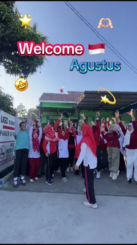 Hallo Agustus, Bulan Kemerdekaan Indonesia🇮🇩 Bulan Agustus penuh dengan Kegiatan dan Petugas juga harus penuh dengan semangat.  . . Selamat HUR RI yang ke 80 th. Selamat Indonesiaku😍🫶🏻🇮🇩 #puskesmasguntur1 #joss #agustusmerdeka #hutri80indonesia🇮🇩 