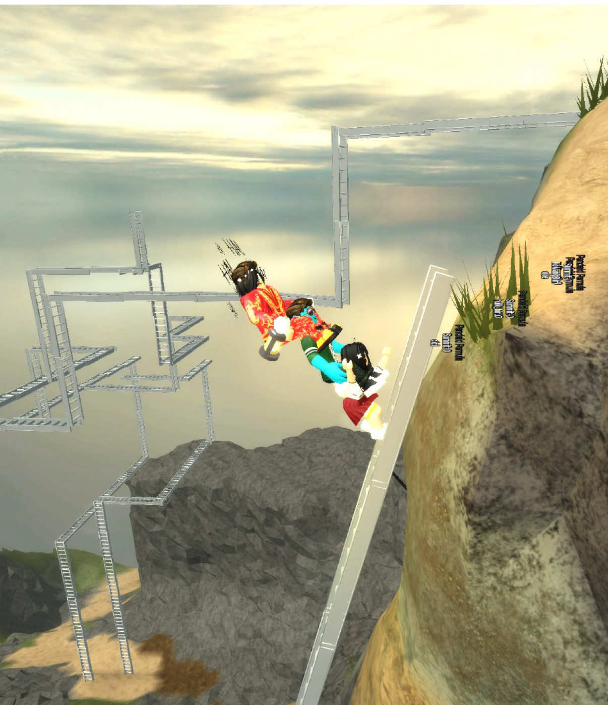 itu aslinya gendong 3 orang guys #roblox 