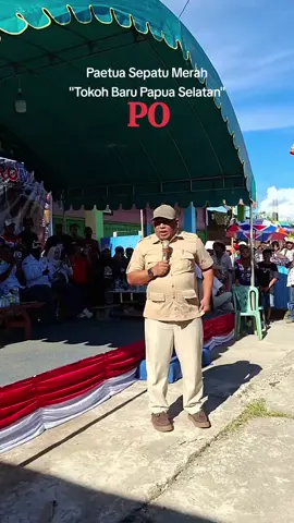 Orasi Ketua DPD Partai Gerindra Papua Selatan,  #tiktoklive #livehighlights  #psubovendigoel #pilih03 