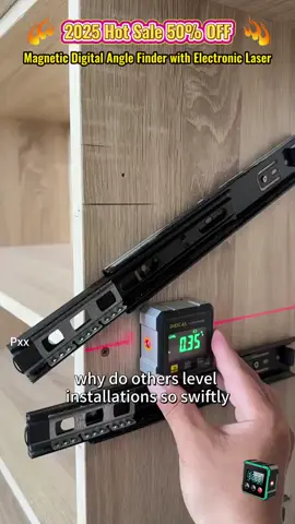 📣Score Big Savings📣   🔧Flash Sale: 49% OFF🔥 4-Side Magnetic Digital Angle Gauge with Laser      Don't miss out on this game-changing tool for precision work. With its magnetic grip and laser guidance, this angle gauge is a must-have for any professional or DIY enthusiast. Get it now while the discount lasts!#UK