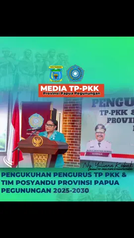 PELANTIKAN TP PKK & POSYANDU PROVINSI PAPUA PEGUNUNGAN 2025-2030 #officialyulianakobak #ikn #pkkpusat #posyandu #pkkpapuapegunungan #lewatberandafyp 