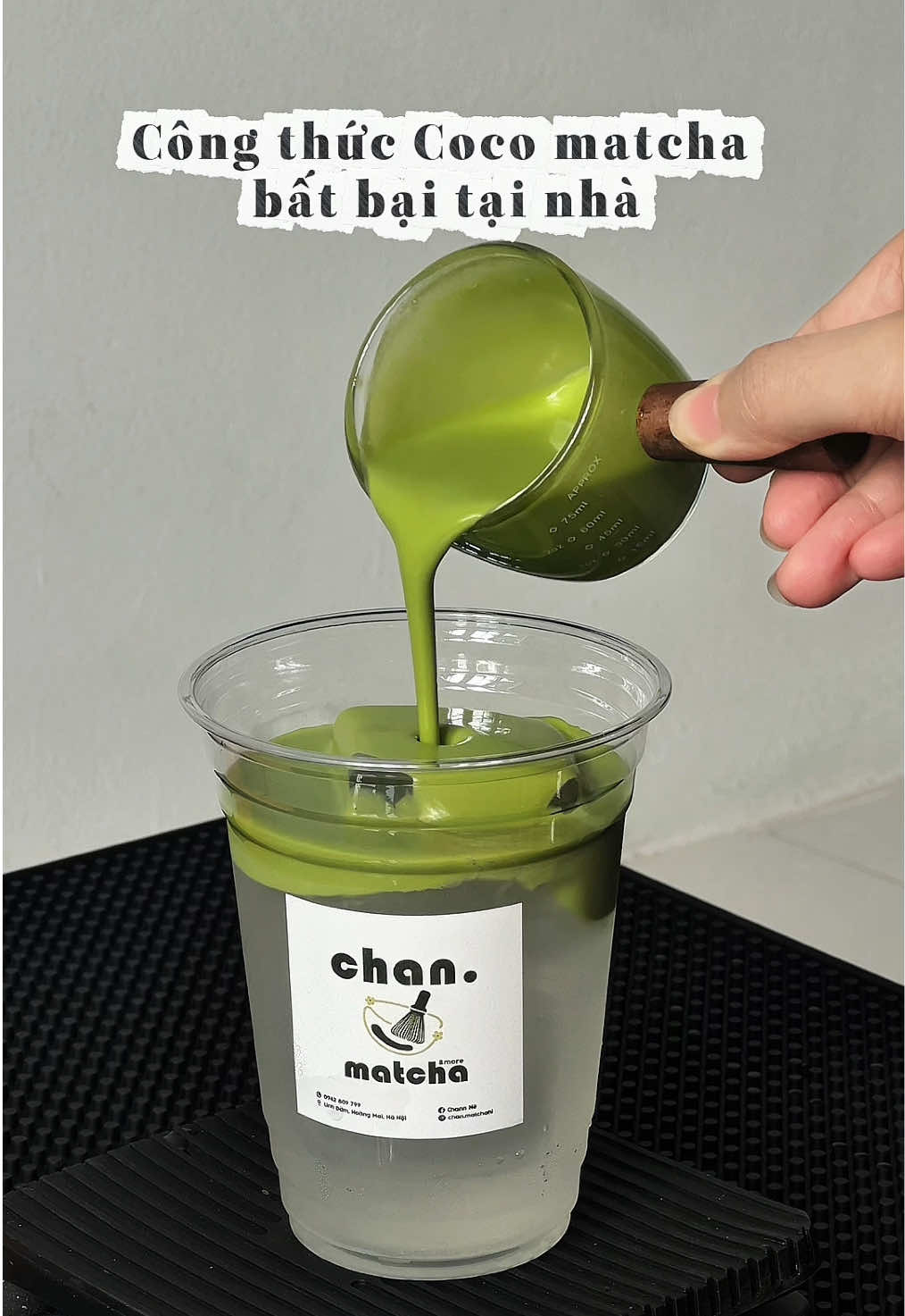 Công thức Coco Matcha đơn giản mà ngon🫶🍵 #xh #chanmatchahi #matcha #matchalatte #viral #matchalover #ilovetiktok 