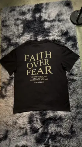 FAITH OVER FEAR T-SHIRTS #Godshirts #clothing #shirts #fyp 