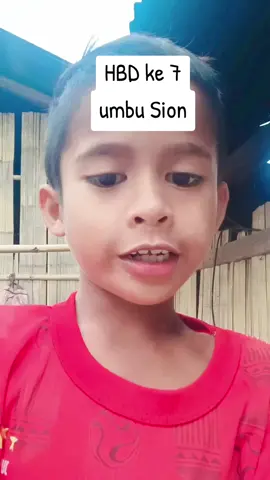 ekspresi ultah ke 7 umbu sion