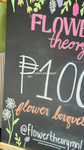 Spotted this ₱100 flower bouquet in BGC today and it instantly made my day! 🌸✨ Even sweeter since it’s National Girlfriend’s Day 💐💖 Follow @Flower Theory — they’re poppin’ up soon! 🌼💕