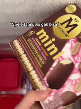 Plis dulu aku nyebut ini es krim holang kaya😭🤏🏻 #magnumicecream  #eskrim  #pyf 