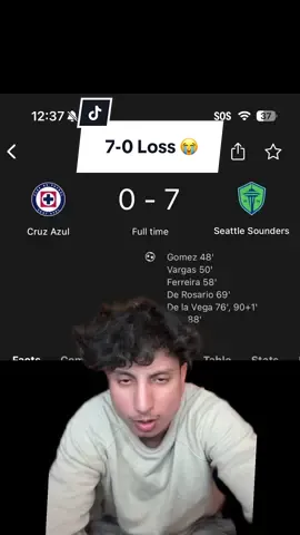 CRUZ AZUL LOST 7-0 TO MLS 😭😭😭😭😭 #fyp #ishdafish5 