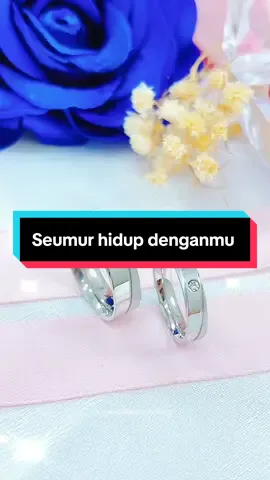 Mau seumur hidup denganmu saja #cincincouple #cincintunangan #cincinnikah #cincinkawin #cincinlamaran #cincin 