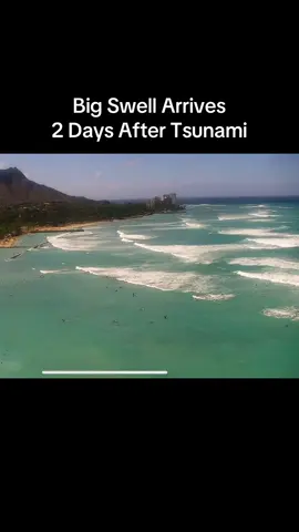 2 Days After Tsunami Warning in Hawaii, Big South Swell Arrives with Waves bigger then what Tsunami was predicted  #hawaiiwaves #hawaiitsunami #waikiki #surf 